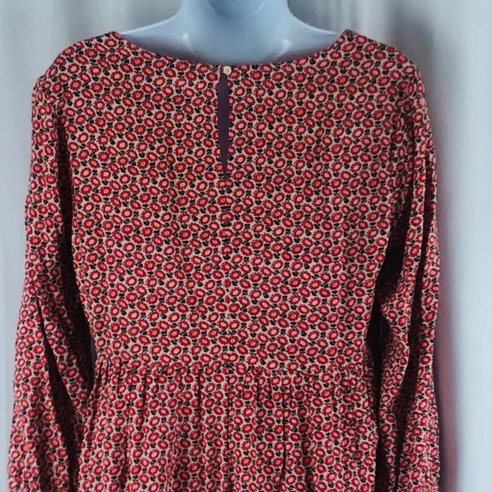 Old Navy Rayon floral high waisted long sleeve mini dress MP & S - Picture 13 of 16